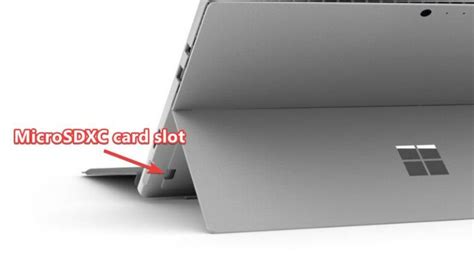 surface pro 6 sd card slot.